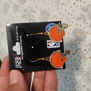 Cleveland browns earrings